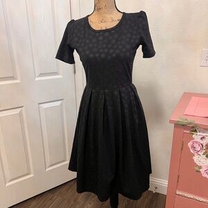 LuLaRoe Black Dress, Size Small
